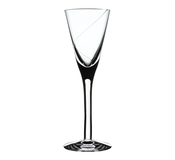 Line snapsglass 5 cl fra Kosta Boda
