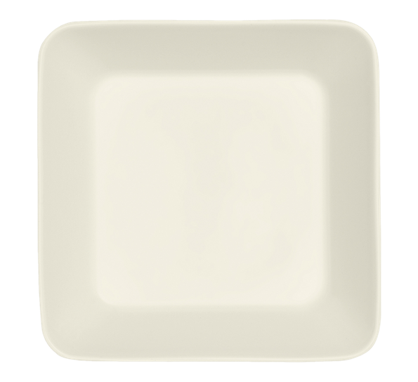 Teema asjett mini firkantet hvit fra Iittala