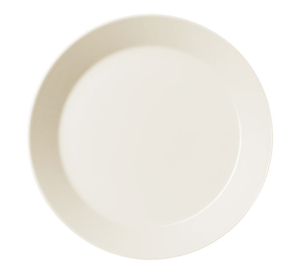 Teema asjett 21 cm hvit fra Iittala