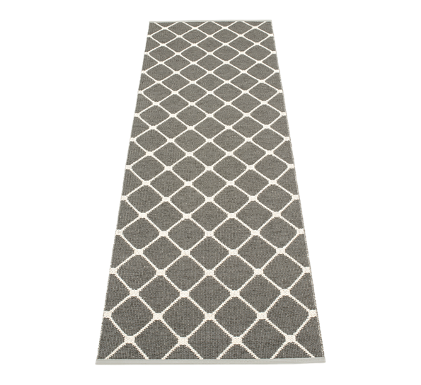 Rex matte charcoal 70x240 cm fra Pappelina