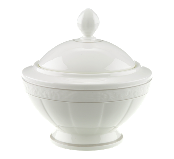 Gray Pearl sukkerskål med lokk 35 cl fra Villeroy & Boch