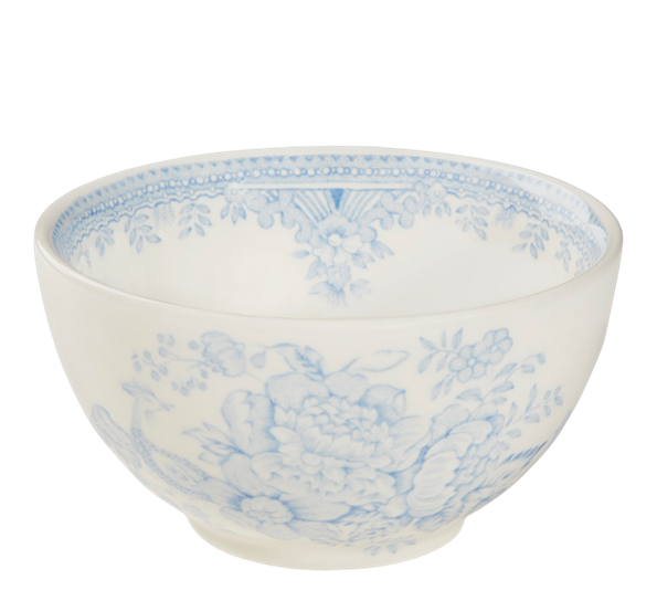 Blue Asiatic Pheasants sukkerskål liten 9,5 cm fra Burleigh