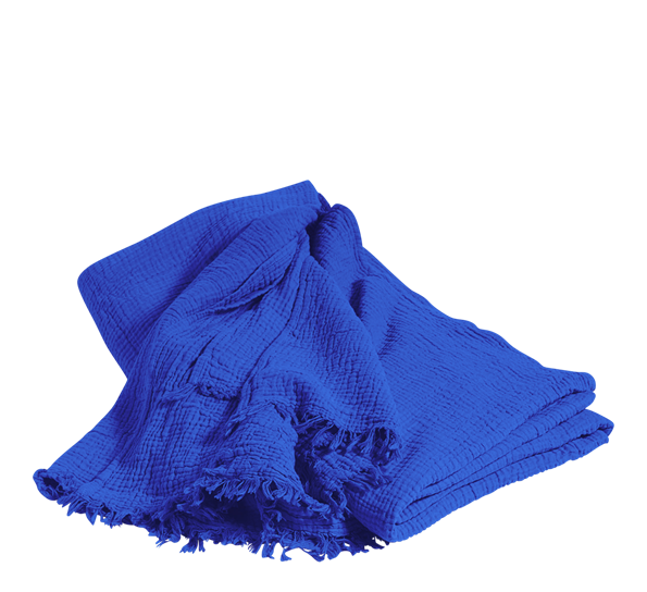 Crinkle sengeteppe 260x260 cm ultramarine fra HAY