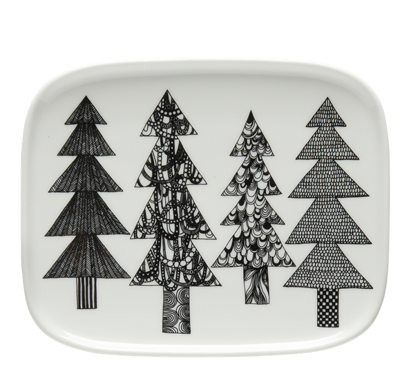 Kuusikossa asjett 15x12 cm fra Marimekko