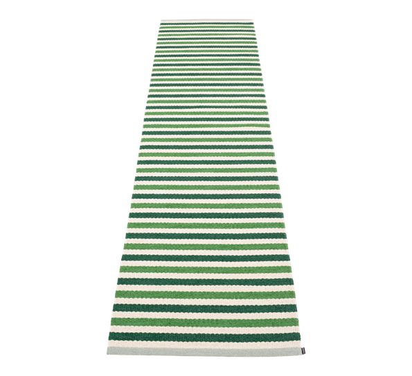 Teo matte mørk grønn 70x300 cm fra Pappelina