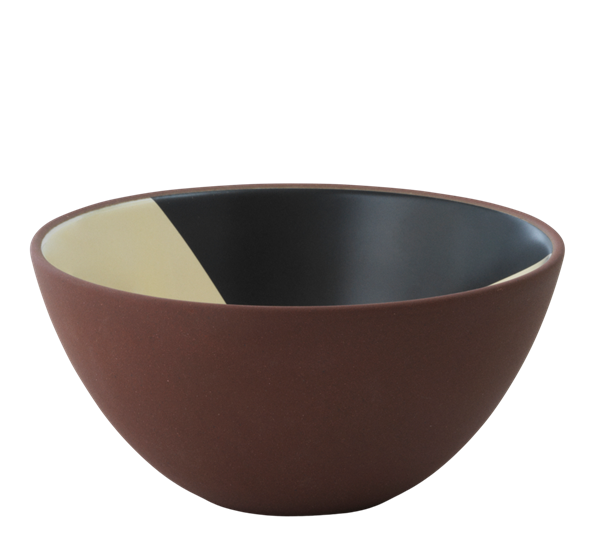 Line skål 15 cm rød leire fra Normann Copenhagen