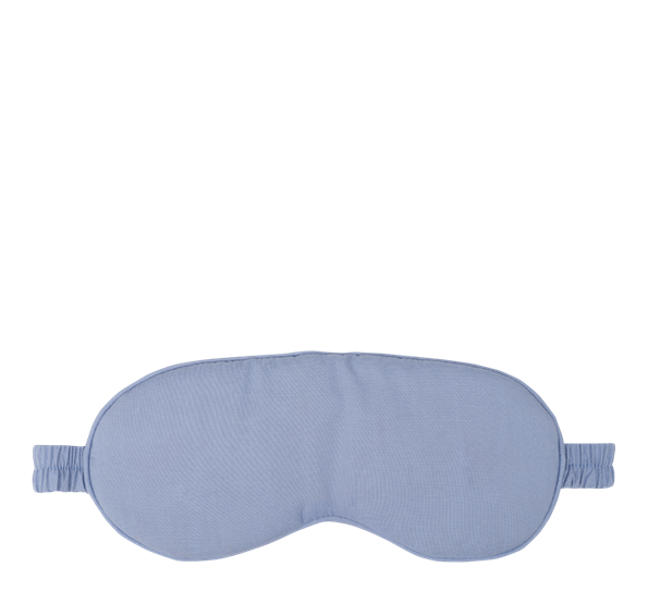 Naxos sovemaske bomull jeansblå Høie