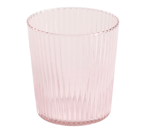 Pink drikkeglass 23cl rosa Paveau