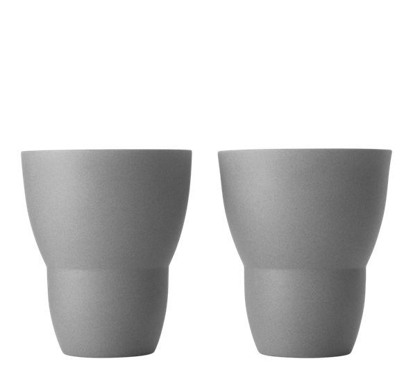 Vipp203 tekopp 2pk grå fra Vipp