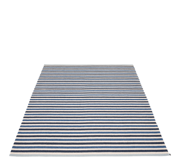 Teo matte denim 140x200 cm fra Pappelina