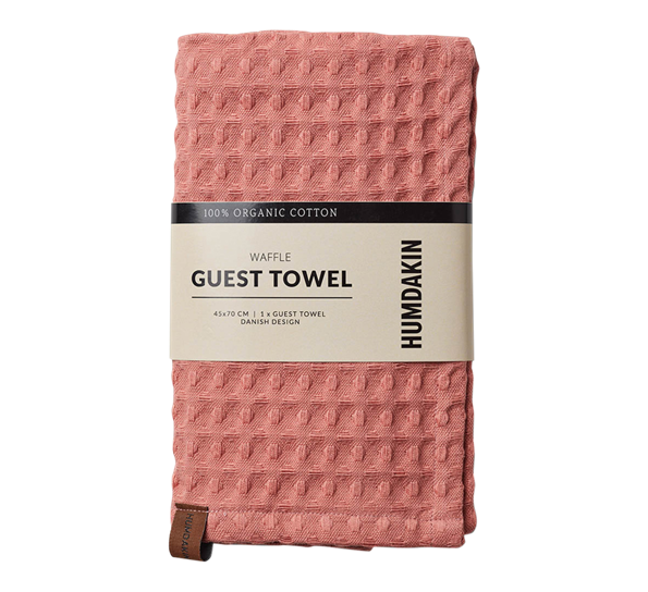 Waffle gjestehåndkle dusty powder fra Humdakin