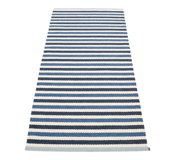 Teo matte denim 85x200 cm fra Pappelina