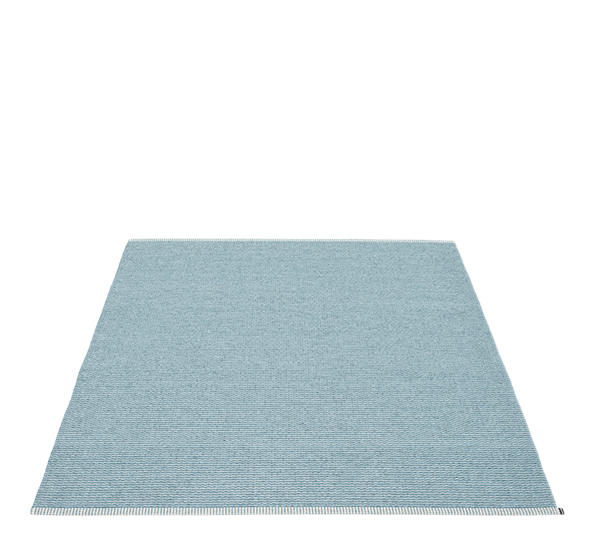 Mono matte blue fog 180x220 cm fra Pappelina