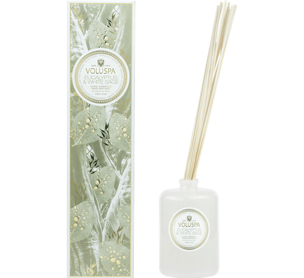 Duftspreder 177 ml Eucalyptus & White Sage fra Voluspa