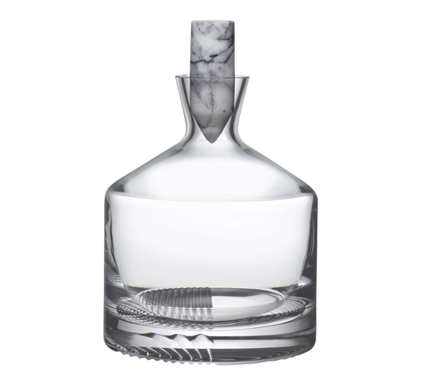 Alba whiskykaraffel 180 cl med 2 glass fra Nude Glass