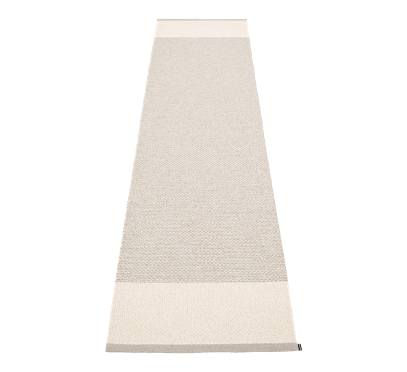 Edit matte lin vanilje stone metallic 70x300 cm fra Pappelina