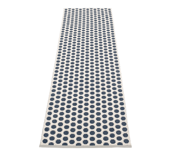 Noa matte mørk blå 70x250 cm fra Pappelina