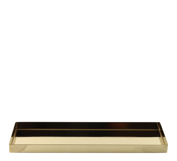 Fat avlangt 32 x 10 cm messing fra Cooee Design