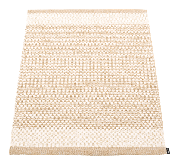 Edit matte beige vanilje metallic 230x320 cm fra Pappelina