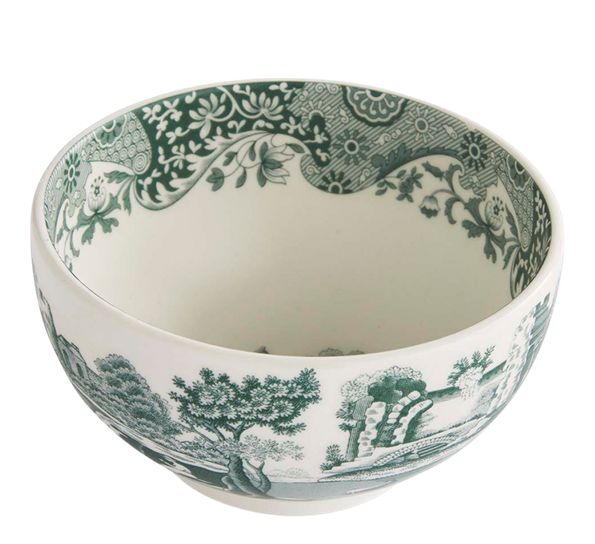 Green Italian dessertskål 11 cm Spode