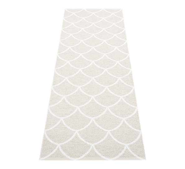 Kotte matte fossil grey 70x225 cm fra Pappelina