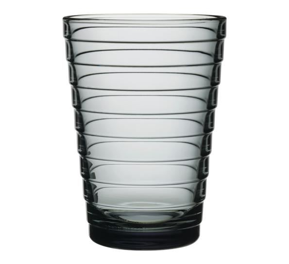 Aino Aalto vannglass grå 2-pk 33 cl fra Iittala