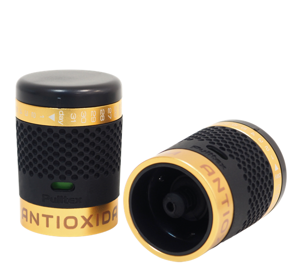 AntiOx Champagne stopper gull fra Pulltex