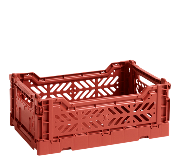 Colour Crate 17x26,5x10,5 cm terracotta oppbevaringskasse fra HAY