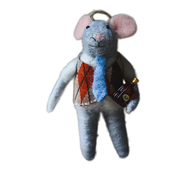 Håkon Slottsmus juletrepynt fra Und