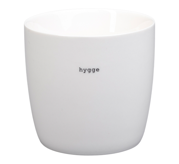 Krus Hygge 30 cl hvit fra Sögne Home