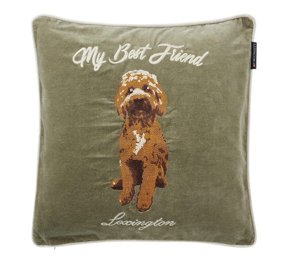 My Best Friend putetrekk 50x50 cm oliven Lexington