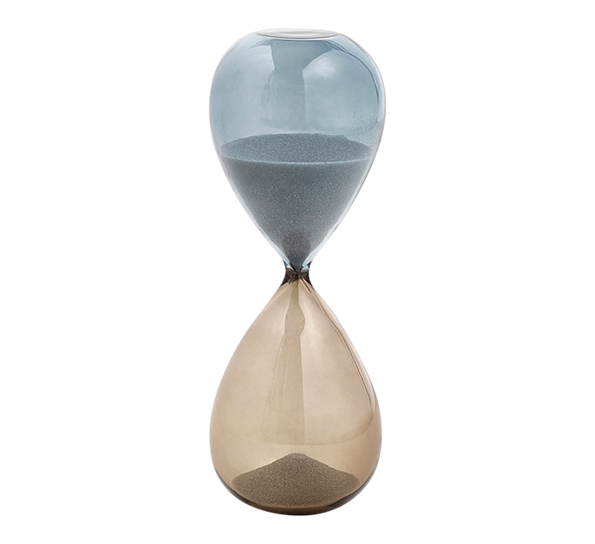 Time M timeglass 15 minutt mint grå fra HAY