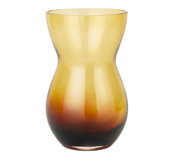 Calabas duo vase h21 burgunder rav fra Holmegaard
