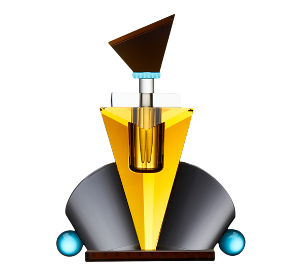 Hamilton parfymeflakon rav brun asur grå klar fra Reflections Copenhagen