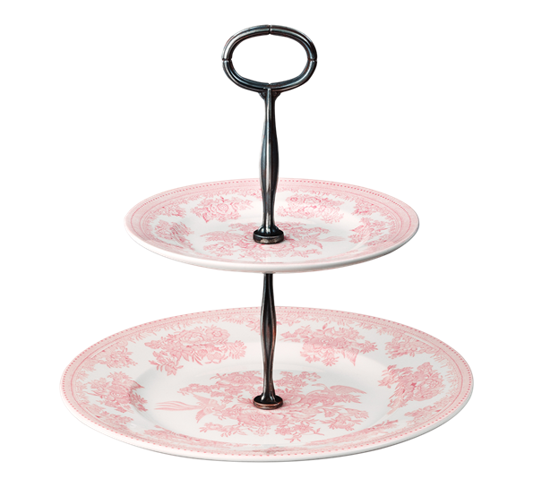 Pink Asiatic Pheasants etasjefat 2 etg fra Burleigh