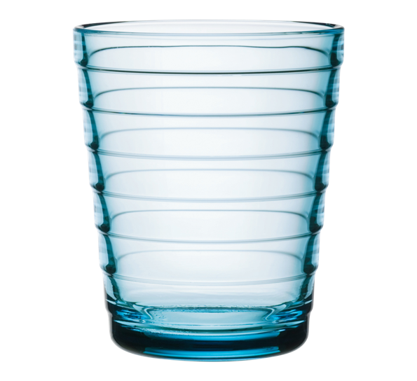 Aino Aalto vannglass lys blå 2-pk 22 cl fra Iittala