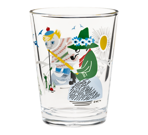 Mummi vannglass 22 cl Fiske fra Mummi