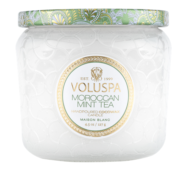 Duftlys 35t Moroccan Mint Tea fra Voluspa