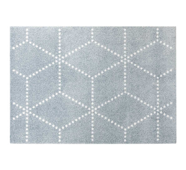 Hagl Silver dørmatte 60x85 cm fra Heymat