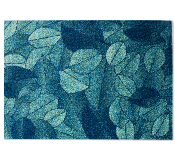 Foliage dørmatte Blue Dusk 60x85 cm fra Heymat