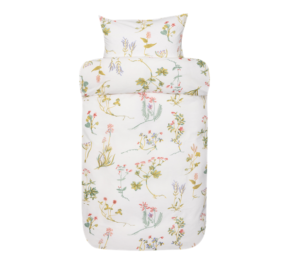 Fiona sengesett krepp rosa 140x200 cm Høie