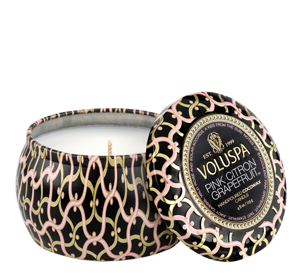 Duftlys 25t Pink Citron Grapefruit fra Voluspa