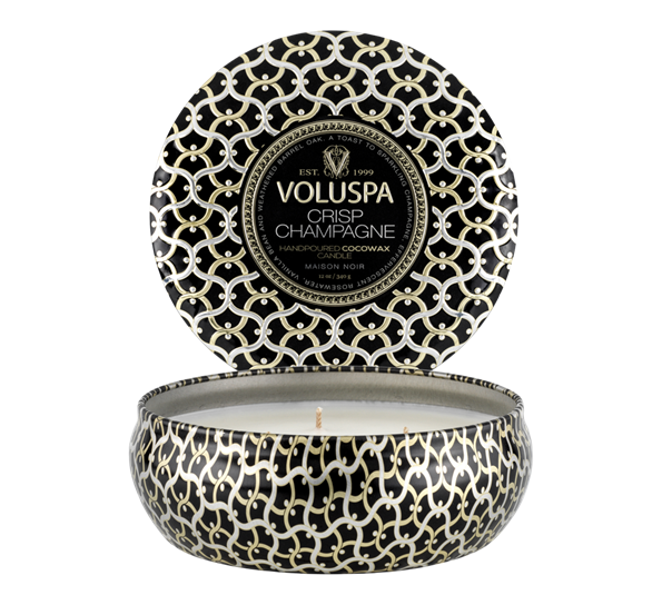 Duftlys 40t 3 veker Crisp Champagne fra Voluspa