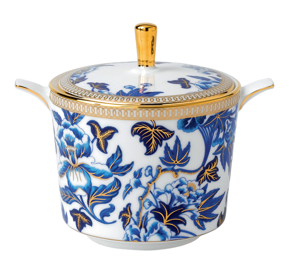 Hibiscus sukkerskål fra Wedgwood