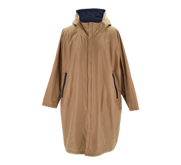 North vinterbadekåpe S M warm taupe Södahl