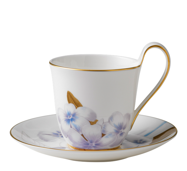 Flora kopp med skål rhododendron 27 cl fra Royal Copenhagen