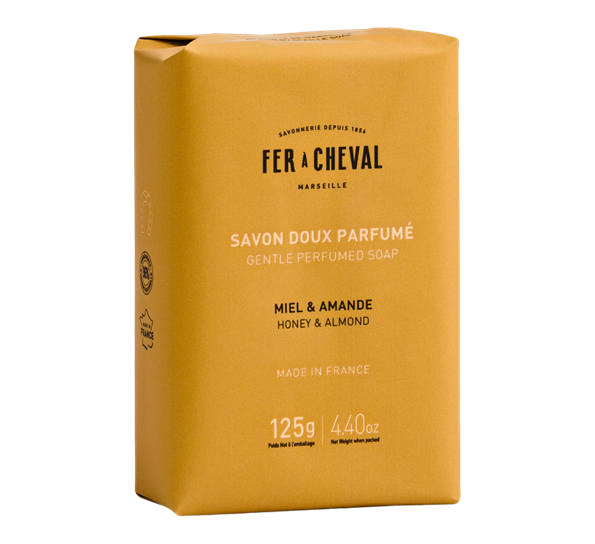 Såpestykke Honey & Almond 125g Fer á Cheval