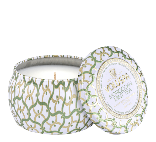 Duftlys 25t Moroccan Mint Tea fra Voluspa
