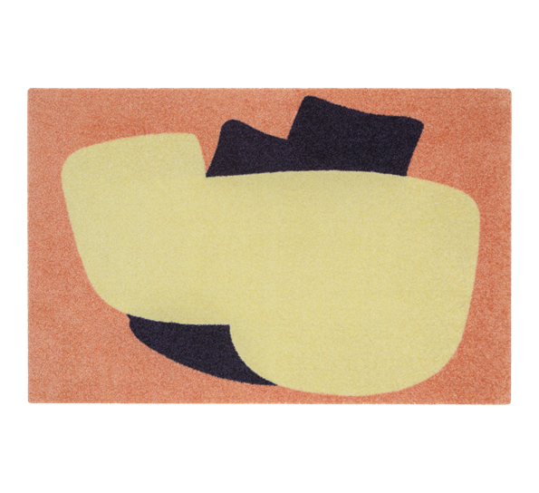 Sight Unseen dørmatte 81x122 cm fersken fra Heymat