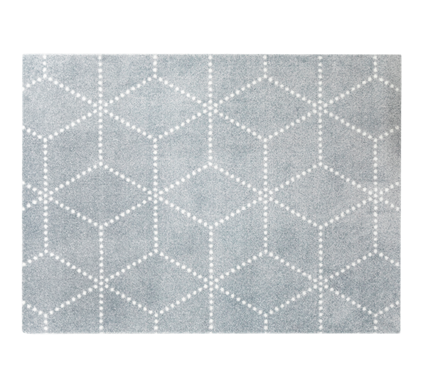 Hagl Silver dørmatte 85x115 cm fra Heymat